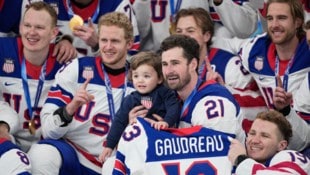 Starke Aktion der US-Eishockey-Herren!