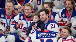 Starke Aktion der US-Eishockey-Herren!