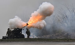 Militärische Feuerkraft heizt auch das Klima an. 