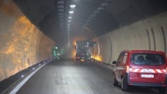 Ein Brand im Tunnel hat eine massive Sanierung zur Folge. 