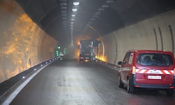 Ein Brand im Tunnel hat eine massive Sanierung zur Folge. 
