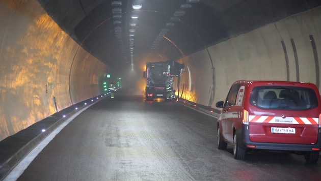 Ein Brand im Tunnel hat eine massive Sanierung zur Folge.