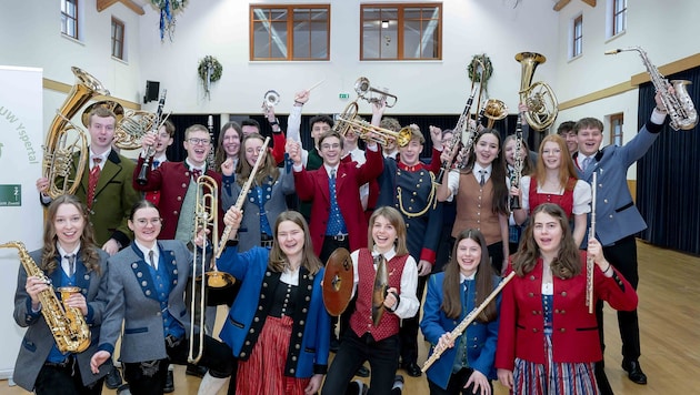 Eine fröhliche Truppe im Dienste vieler Bedürftiger