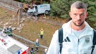 Valon Berisha sah den Unfall im Rückspiegel und eilte sofort zu Hilfe.