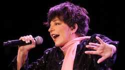 Liza Minelli beim Montreux Jazz Festival im Juli 2011