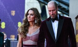 Kate und William am Sonntag bei den BAFTAs. Ihr erster gemeinsamer Auftritt nach der Verhaftung ...