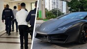 Die beiden jungen Männer wurden wegen versuchten Raubes verurteilt – der schwarze Lamborghini ...