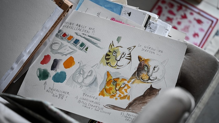 Aus dem Buch: „Ich kann (keine) Katzen zeichnen: Das Zeichenbuch für alle Katzenfans“