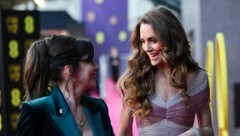 Prinzessin Kate begeisterte am roten Teppich der BAFTAs!