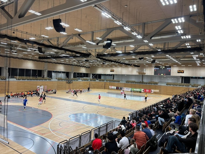 Die neue Sport Arena Wien ist eine würdeige Bühne für Futsal.