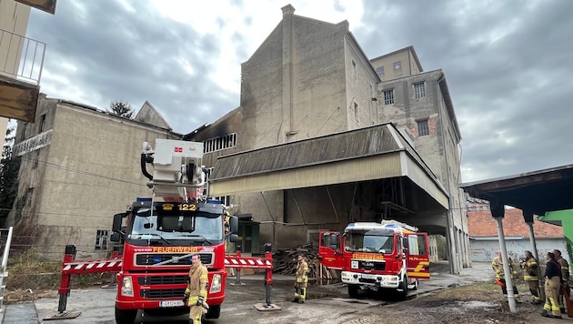 2023 brannte es in der Rösselmühle