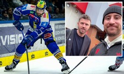 Nick Hutchison traf in der Olympia-Pause beim Trip nach England Manchester-Interimstrainer ...