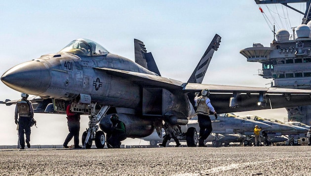 Das US-Militär hat seine Präsenz in der Golfregion verstärkt.