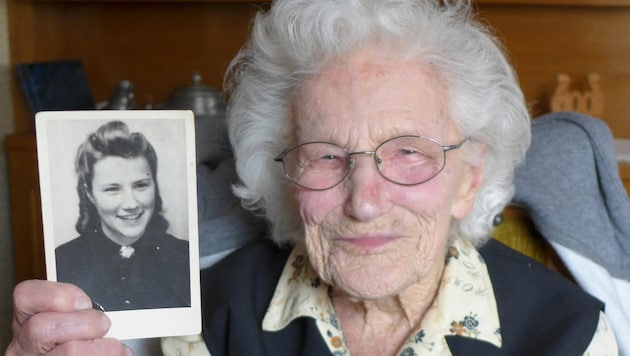 Elfi Fuchs zog es schon als Mädchen in die Berge, die 105-Jährige ist bis heute erstaunlich fit.