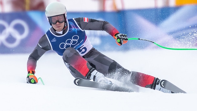 Lukas Feurstein war in Bormio nur als Ersatzmann dabei.