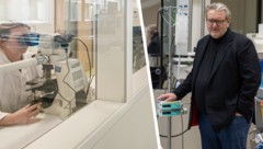 Wien freut sich über ein neues Super-Labor. Die Fronten zwischen Gesundheitsstadtrat Hacker und ...