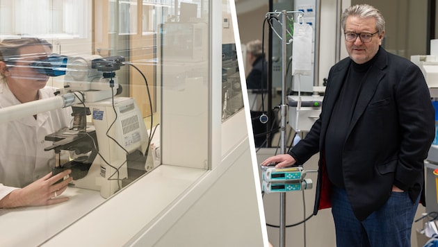 Wien freut sich über ein neues Super-Labor. Die Fronten zwischen Gesundheitsstadtrat Hacker und ...