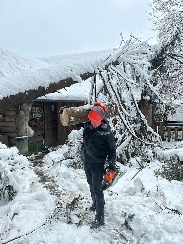 Im Naturwinkel Saufuß gibt es große Schäden.