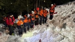 Die Bergrettung Zell am See im Einsatz