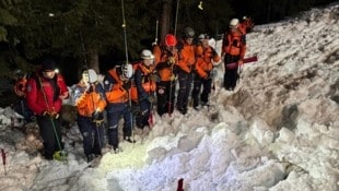 Die Bergrettung Zell am See im Einsatz