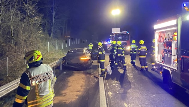 Die Feuerwehren Friesach-Markt und Gratkorn-Markt waren im Einsatz