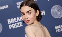 „Emily in Paris“-Star Lily Collins verwandelt sich für ihren neuen Film in Audrey Hepburn.