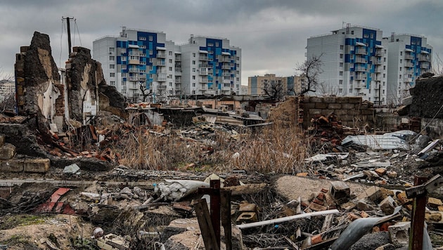 Viele kriegsgebeutelte Gegenden in der Ukraine hoffen auf ein baldiges Ende des Terrors.