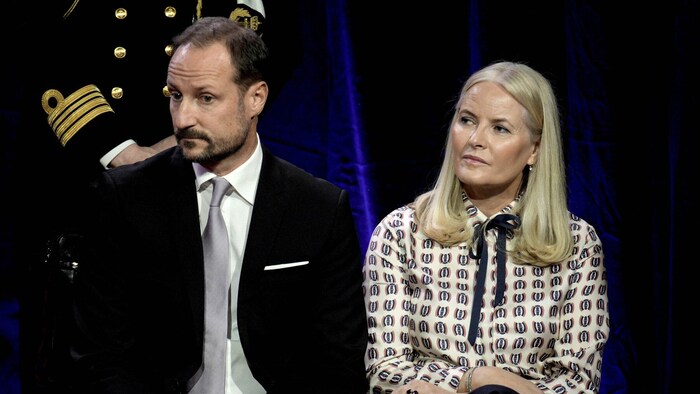 Wird die Ehe von Kronprinzessin Haakon und Mette-Marit die Krise überleben? Derzeit stehe sie ...