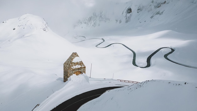Die Großglockner Hochalpenstraße bei Fusch (Symbolbild).