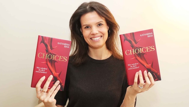 Katharina Riha schrieb einen „Liebesthriller“.