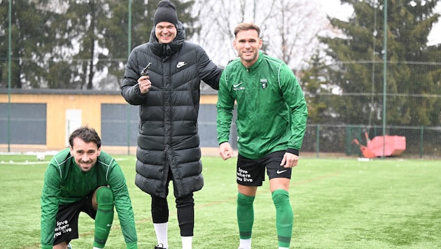Dietach-Trainer Daniel Ruttensteiner gibt den Startschuss für die neue Regionalliga-Saison.