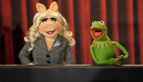 Miss Piggy und Kermit, der Frosch, sind die allgemein bekanntesten und beliebtesten Muppets.