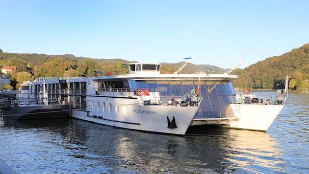 Die MS Primadonna ist das einzige Flusskreuzfahrtschiff auf der Donau unter österreichischer ...