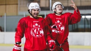 Marcel Witting (li.) und Niki Kraus