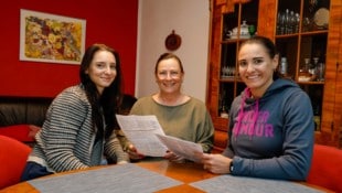 Markus Tschepp Beatrice, Barbara und Alisa Buchinger können wieder lachen. Ihre geliebte Oma und Urli darf ...