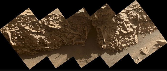 Uralt-Spuren von Wasser auf dem Roten Planeten: Mars-Rover „Curiosity“ entdeckt erbsengroße ...