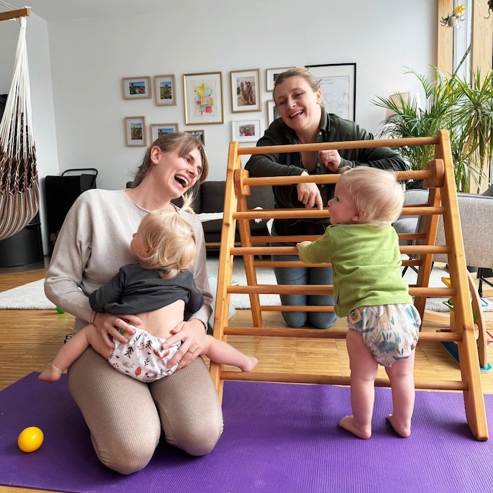 Haushalt und Erziehung schupfen sie mit ihren Männern gemeinsam.