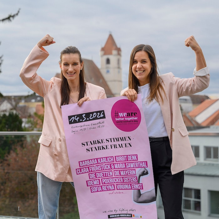 Am 14. März sind die Poxruckers auch bei #WeAreBurgenland dabei.