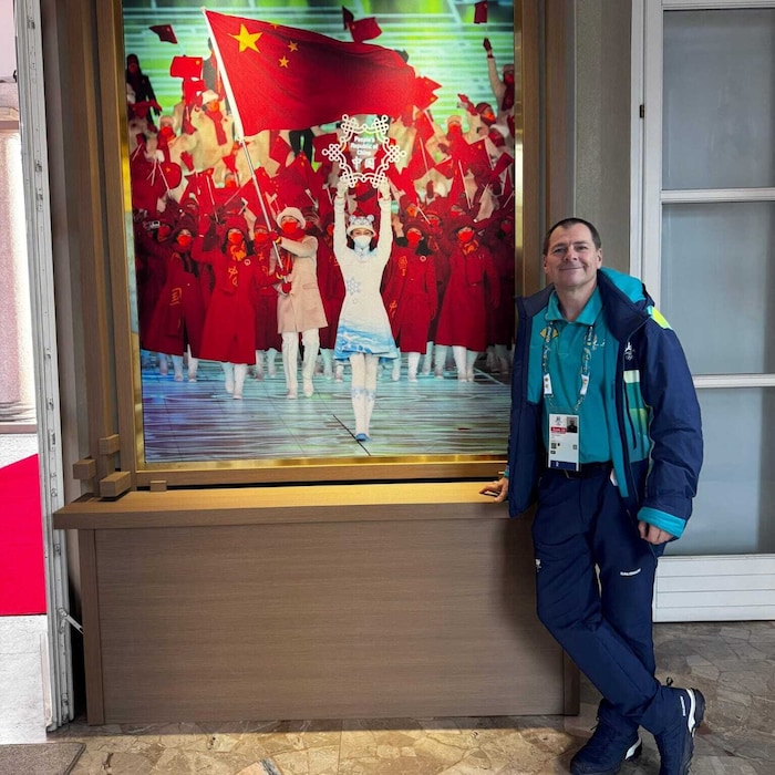 Beim kommunistischen Land China war immer die Kontrolle dabei.