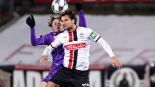 Eindrücklicher Kampf um jeden Ball und um die Lufthoheit – am Ende hat das Duell von Admira ...