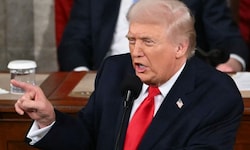 US-Präsident Donald Trump stellte während seiner Rede zur Lage der Nation einen neuen Rekord ...