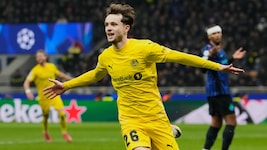 Hakon Evjen jubelte über das 2:0, das alles besiegelte.