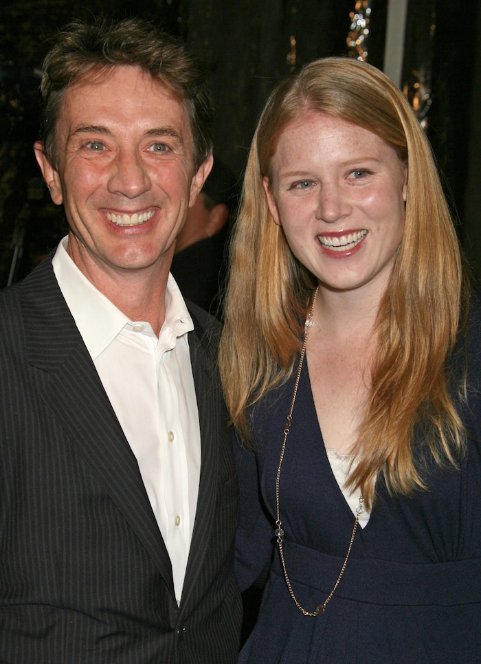 Martin Short und seine Tochter Katherine bei einem gemeinsamen Auftritt im Jahr 2008