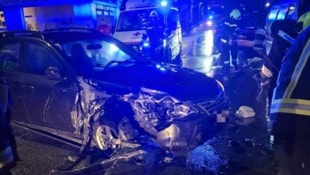 Nach dem Sturz mit dem E-Scooter verunfallte der Beschuldigte auch noch mit dem gestohlenen Pkw.