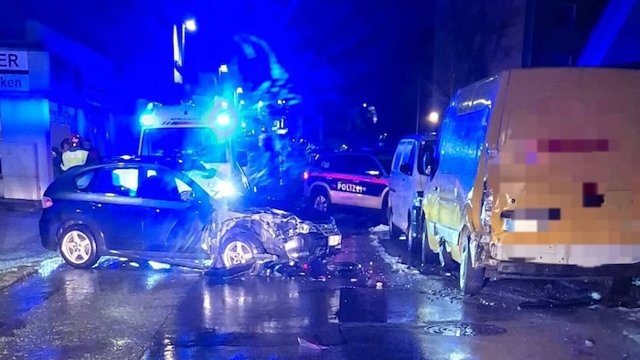 Reichlich Blechschaden hat der 39-Jährige mit dem gestohlenen Pkw verursacht.