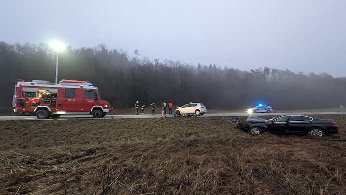 Der Anprall war heftig.