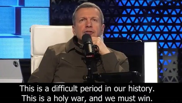 Wladimir Rudolfowitsch Solowjow unterstützt mit seiner jüngsten Aussage die Propaganda des ...