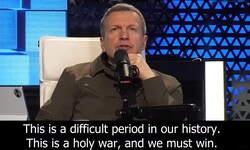 Wladimir Rudolfowitsch Solowjow unterstützt mit seiner jüngsten Aussage die Propaganda des ...