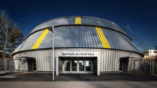 Die Sportstätte ist eine von sechs Rundhallen in Wien