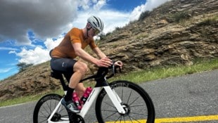 Lukas Pertl legte eine beachtliche Kilometeranzahl zurück.